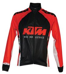 Zimní bunda KTM Factory Line - červená